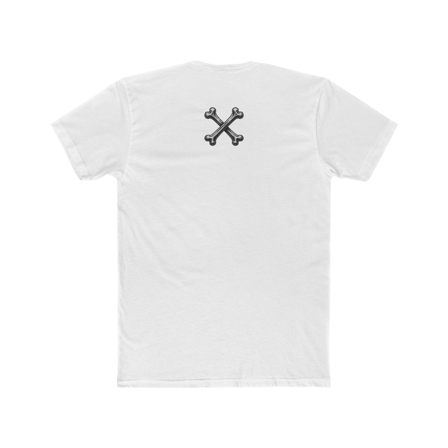 Unisex Graphic Tee - Bad to the Bone Smoking Doggo Design