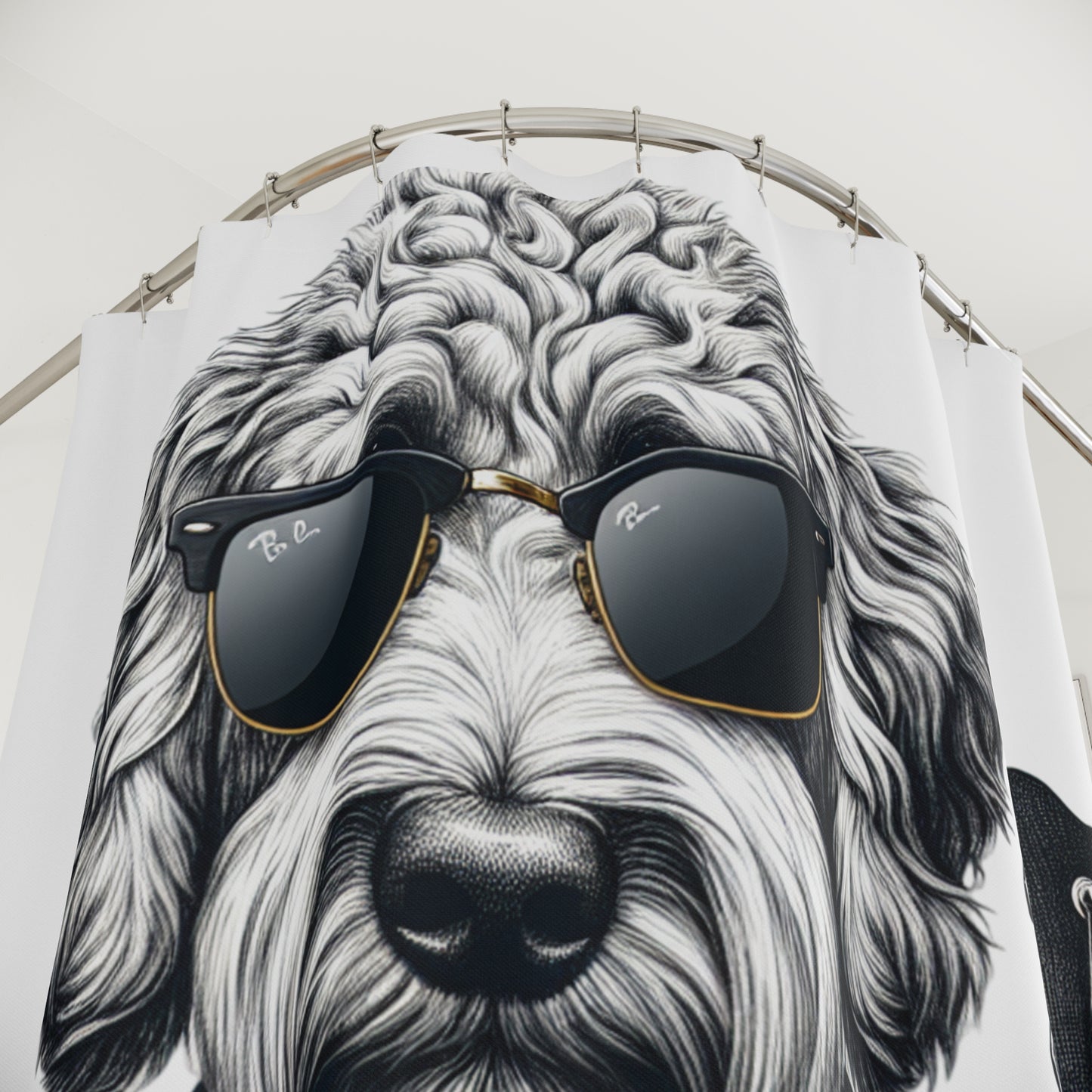 Shower Curtain - Rockin' Doodle - Buffoodle Designs