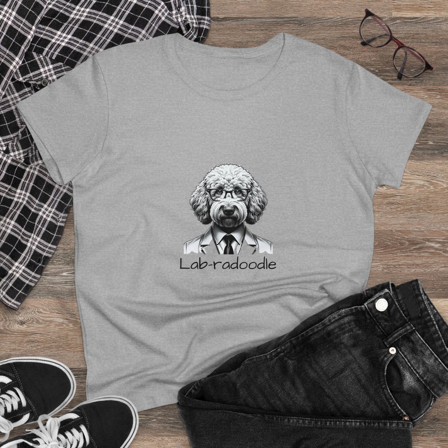 Women's Tee Lab-radoodle T-Shirt - Buffoodle Designs