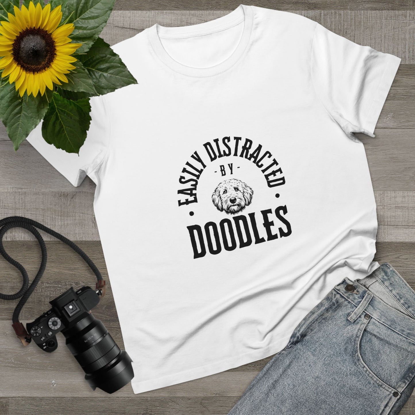Distracted by Doodles - Women's Tee