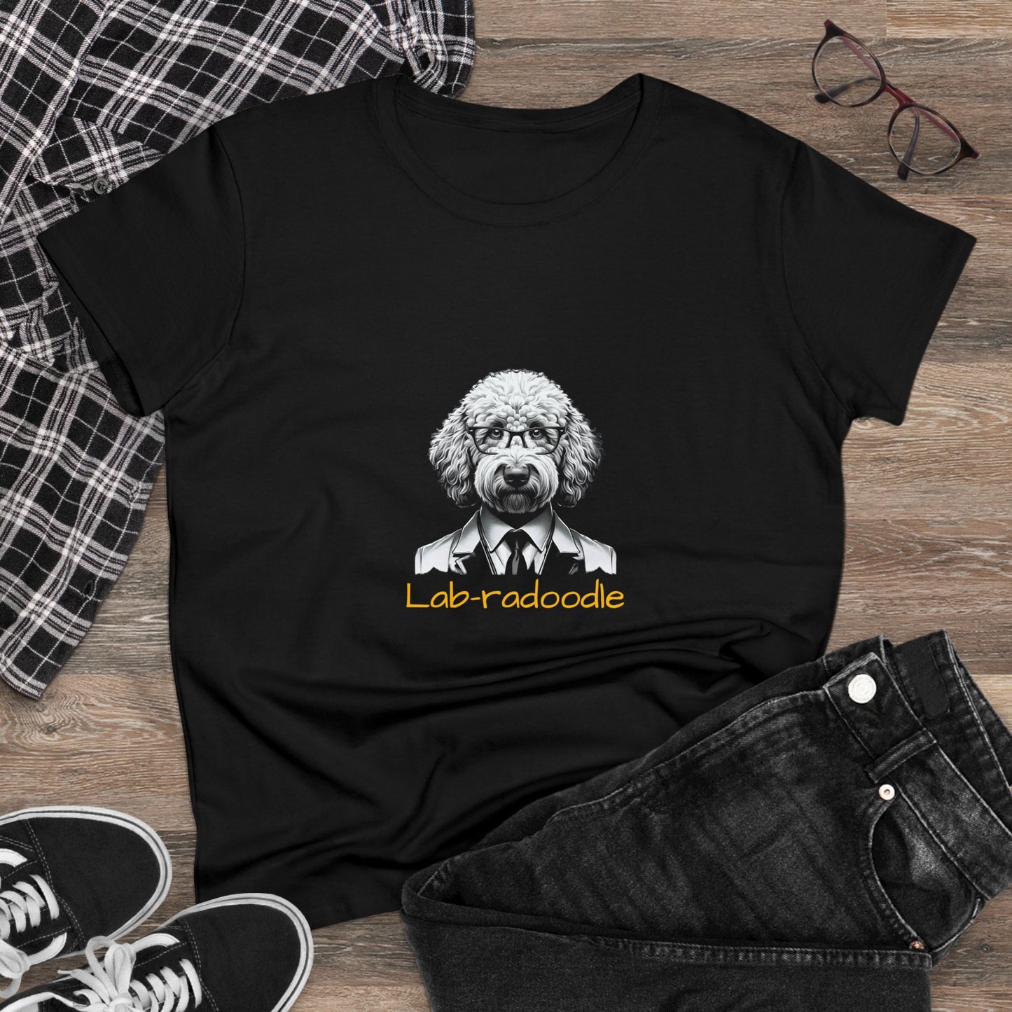 Women's Tee Lab-radoodle T-Shirt - Buffoodle Designs