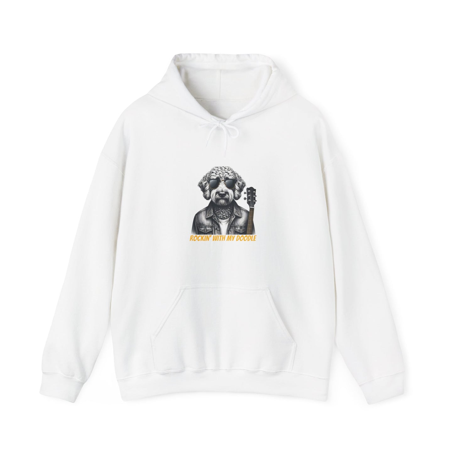Rockin' with my Doodle Hoodie: For lovers of dogs and music. - Buffoodle Designs