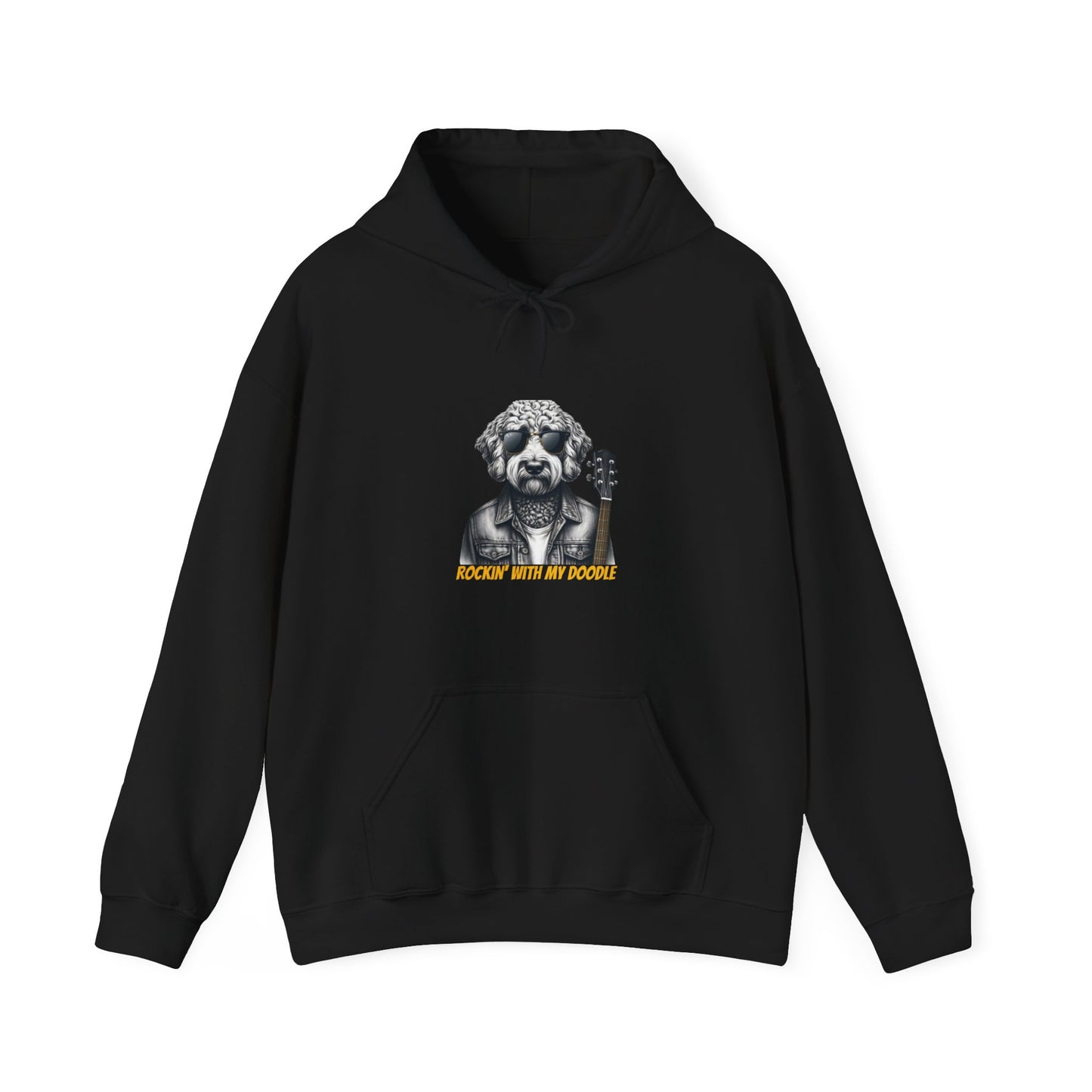 Rockin' with my Doodle Hoodie: For lovers of dogs and music. - Buffoodle Designs