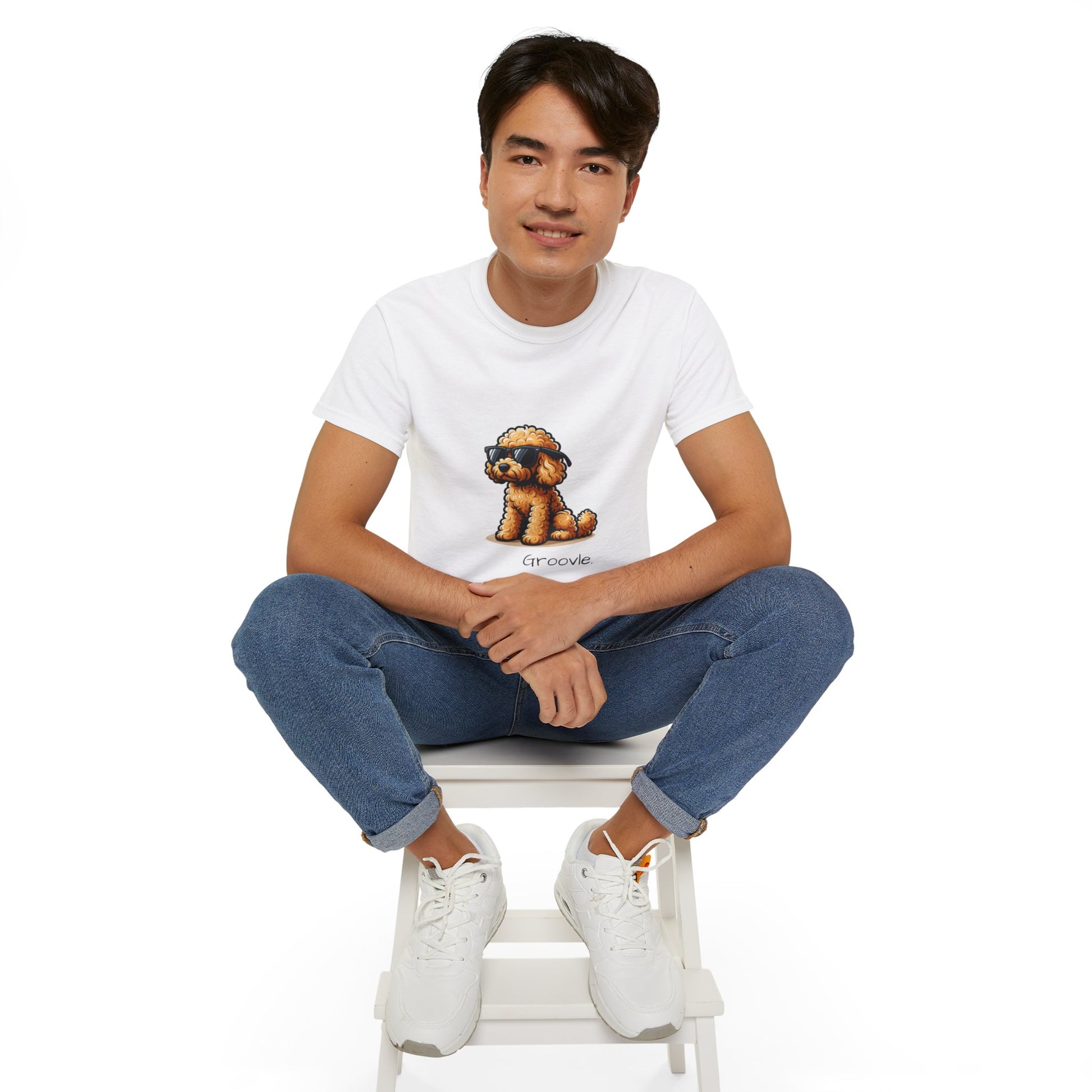 Groodle Unisex Ultra Cotton Tee: Get your Groovle on! - Buffoodle Designs