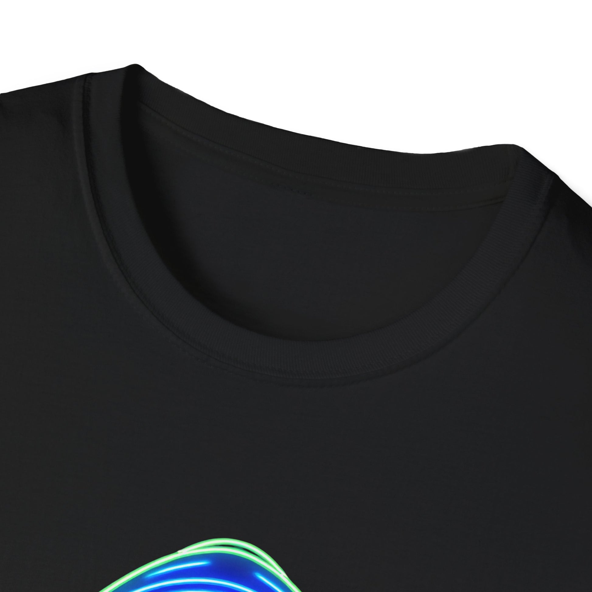 Unisex Neon T-Shirt - Chill Dawg Design - Buffoodle Designs